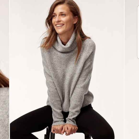 Babaton The Group Aritzia | Plutarch Sweater Grey